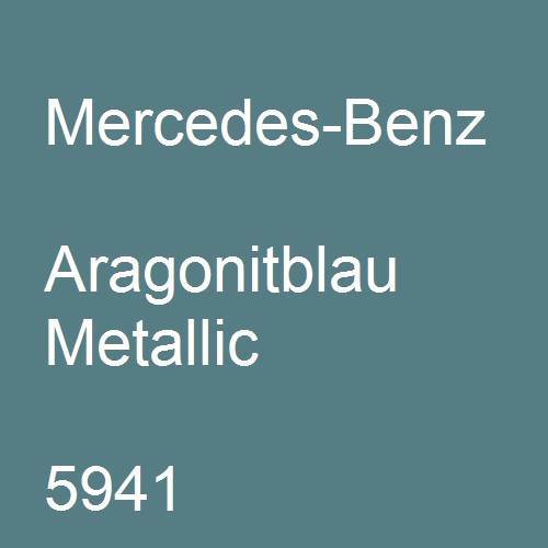 Mercedes-Benz, Aragonitblau Metallic, 5941.